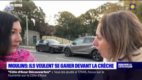 Nice: des parents d'élèves d'une crèche du quartier des Moulins veulent se garer devant l'établissement