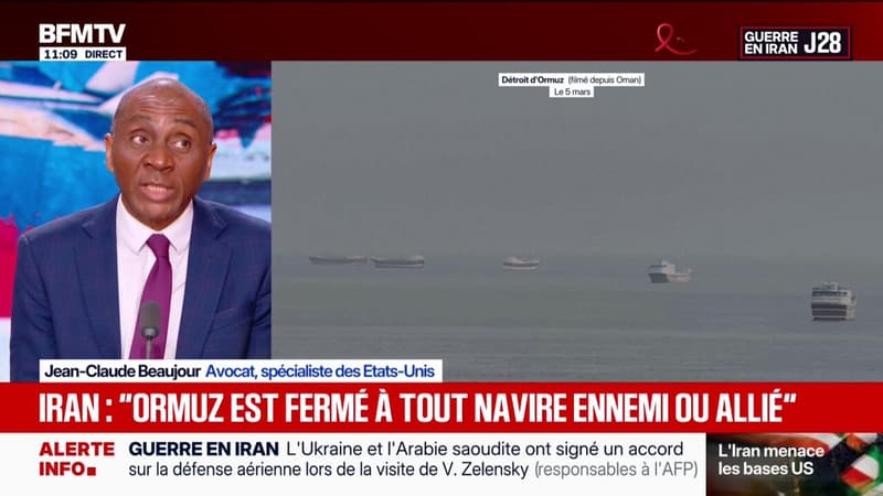 Guerre au Moyen-Orient: l'Iran affirme que le détroit d'Ormuz est fermé aux navires circulant vers des ports liés à "l'ennemi"