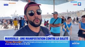 Marseille: une manifestation contre les déchets organisée sur le Vieux-Port