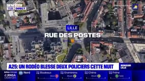 Lille: un automobiliste intercepté après une course folle jusqu'à l'A25