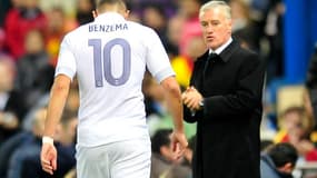 Benzema et Deschamps en 2012