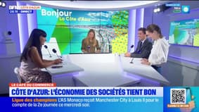 Le café du commerce avec @L_Bottero : l'économie des sociétés tient bon sur la Côte d'Azur
