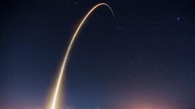 La photo gagnante est celle d'un lancement de SpaceX.