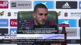Mercato - Koke sur l'avenir de Griezmann : "Pourvu qu'il reste !"