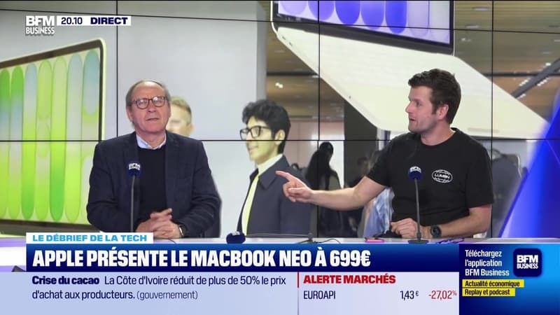 Apple présente le MacBook Neo à 699 € - 04/03