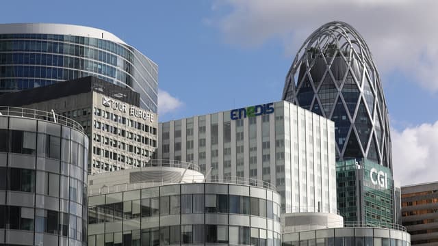 Le quartier d'affaires de La Défense.