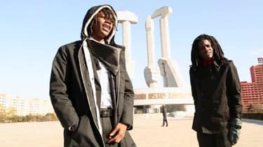 Pacman et Peso, deux rappeurs américains, ont fait un voyage en Corée du Nord en novembre dernier.