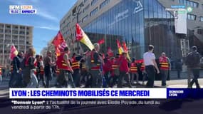 Lyon : les cheminots mobilisés ce mercredi