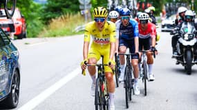 Tadej Pogacar lors de la cinquième étape du Tour de France, le 3 juillet 2024