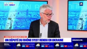 Ukraine: le député du Rhône Hubert Julien-Laferrière s'est rendu sur place