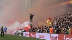 Ambiance de feu à Bollaert pour l'entraînement des Sang et Or
