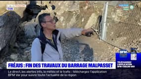 Fréjus: fin des travaux sur le barrage de Malpasset