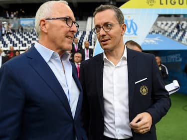 Frank McCourt et Jacques-Henri Eyraud