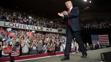 Donald Trump, le 20 mars 2017, dans le Kentucky.