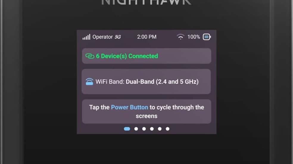 Le Nighthawk M3, de Netgear.