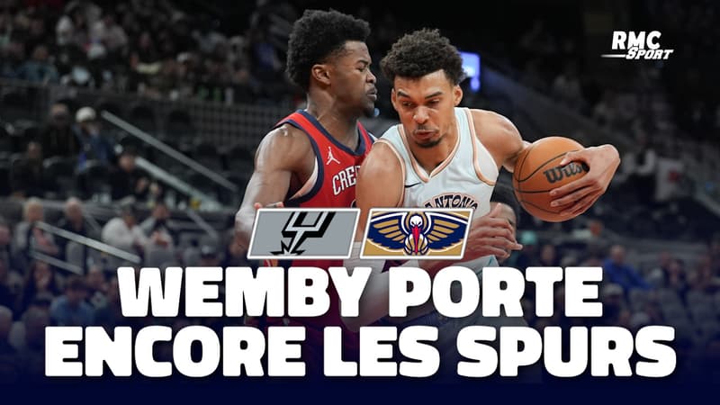 NBA : Wembanyama meilleur marqueur, les Spurs battent les Pelicans