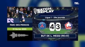PSG 4-3 Losc : Mbappé et Messi sauvent les Parisiens (avec les commentaires RMC)