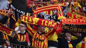 Les supporteurs de Lens au stade Bollaert, le 26 octobre 2024