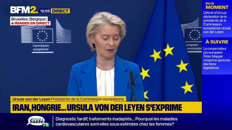 "L'Europe est hongroise": Ursula von der Leyen salue l'élection de Peter Magyar face à Viktor Orban