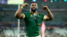 Siya Kolisi avec l'Afrique du Sud le 28 octobre 2023