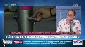 L'Etat en fait-il assez pour économiser l'eau? "La récupération d'eau de pluie n'est pas assez développée en France" regrette Emma Haziza, hydrologue