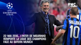 22 mai 2010... L'Inter de Mourinho remporte la Ligue des champions face au Bayern Munich
