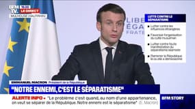 Emmanuel Macron: "On ne peut pas avoir les lois de la Turquie sur le sol de la France"