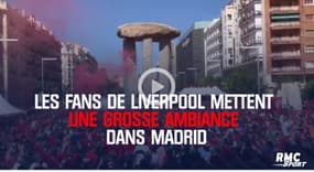 Tottenham-Liverpool : Les fans des Reds mettent une grosse ambiance dans Madrid