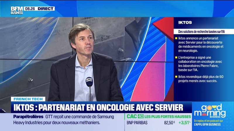 Partenariat en oncologie avec Servier