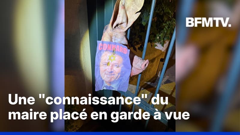 Tête de porc retrouvée chez Christian Estrosi: une “connaissance” du maire de Nice en garde à vue