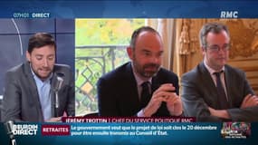 INFORMATION RMC - Edouard Philippe: "La menace sur Noël est inacceptable"