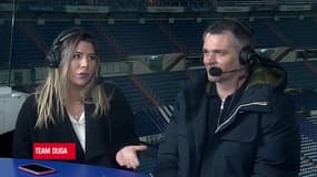 Isabela Pagliari et Willy Sagnol