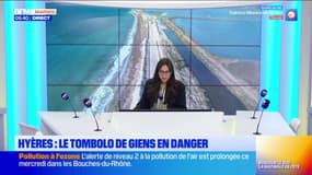 Hyères : le tombolo de Giens en danger 
