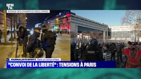 "Convoi de la liberté": tensions à Paris (2) - 12/02