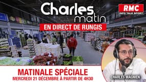 "Charles Matin" en direct de Rungis