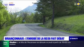 Briançonnais: l'enrobé de la RD36 suscite la polémique