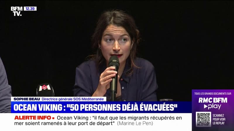 Ocean Viking arrivé à Toulon: 