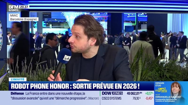 Pierre-Alain Houard (HONOR France) : Honor invente le smartpone-robot - 02/03
