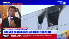 Incendie à Nice: Christian Estrosi croit en un "règlement de compte" lié au trafic de drogue