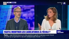 Caricatures: "C'est à cela que l'on reconnait une démocratie", estime Iannis Roder, professeur d'histoire géographie à Saint-Denis