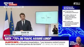 Christophe Castaner: "les rassemblements devront être limités à des groupes de 10 personnes maximum"