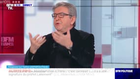 Jean-Luc Mélenchon: "Des syndicats de police passent leur temps à jeter de l'huile sur le feu, ce n'est pas acceptable"