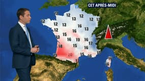 Les températures pour ce 12 mars