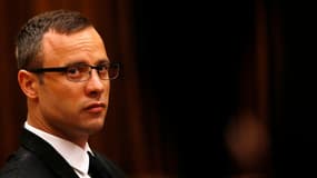 Oscar Pistorius lors de l'audience de ce mardi 25 mars devant le tribunal de Pretoria, en Afrique du Sud.