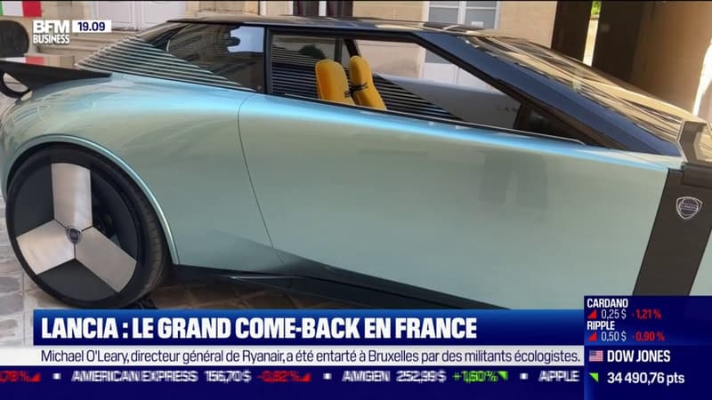 Lancia prépare son retour en France