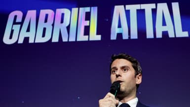 Gabriel Attal à Paris le 27 janvier 2026