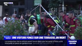 Paris: un mort après qu'une voiture a foncé sur une terrasse de café dans le 20e arrondissement 