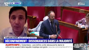 Aurélien Taché "regrette que le vote intervienne aussitôt après" la déclaration d'Edouard Philippe