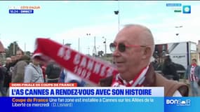 AS Cannes : les supporters sont déjà au stade 