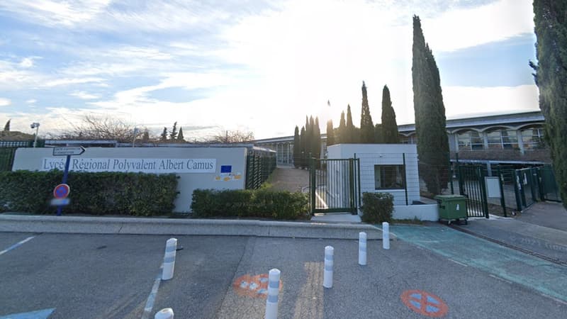 Le lycée Albert Camus à Fréjus